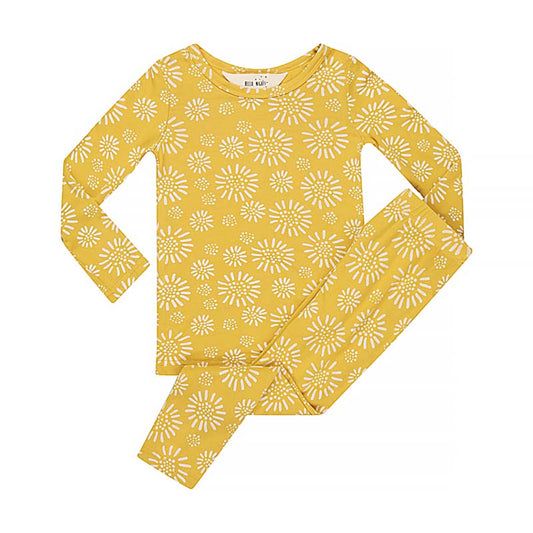 Bamboo Kids Pyjama Honey Spring Print