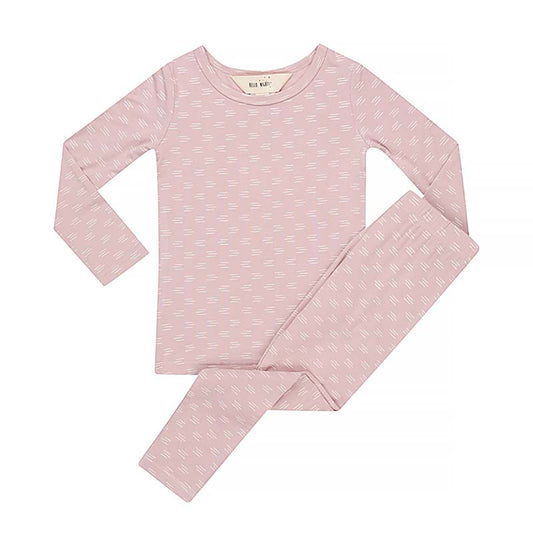 Bamboo Kids Pyjama Lilac Tides Print