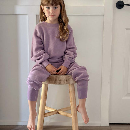 Merino Fleece 2-Piece Set Lavender