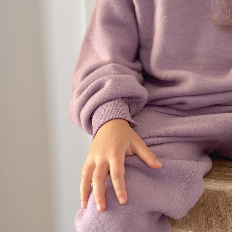 Merino Fleece 2-Piece Set Lavender