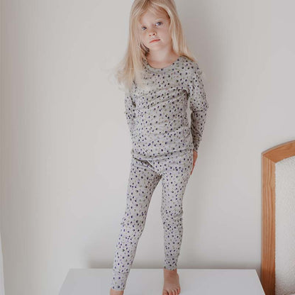 Merino Wool Layer Set Pyjamas Scatter Print