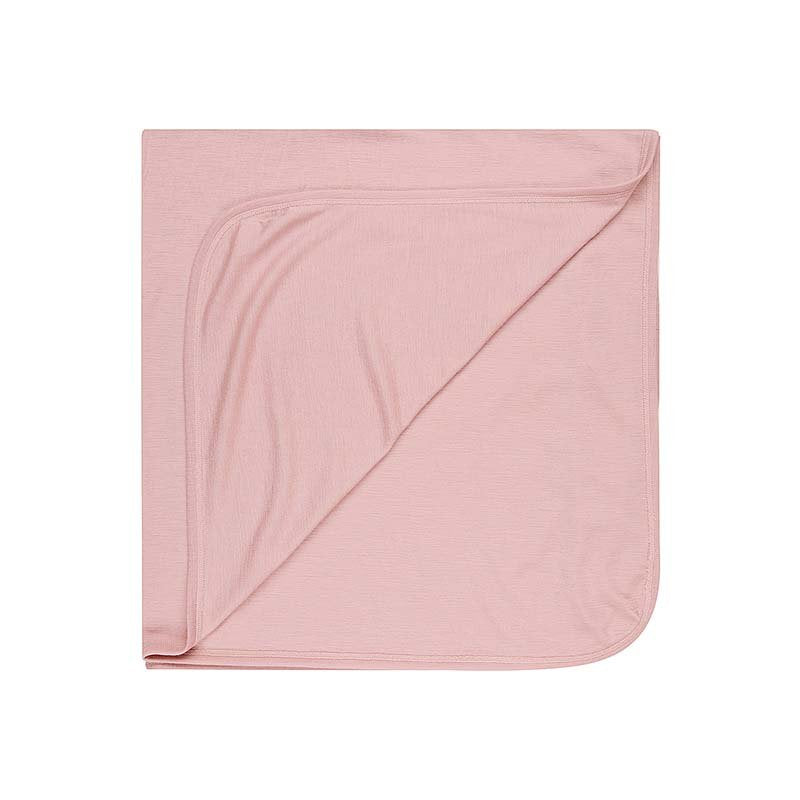 Basics Merino Wool Blanket Light Rose