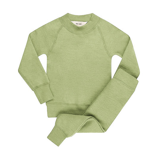 Merino Fleece 2-Piece Set Pistachio Green