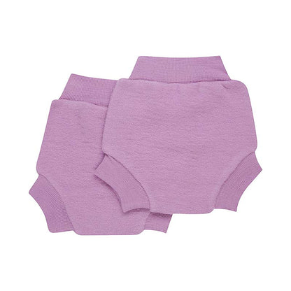 Merino Fleece Nappy Cover 2-Pack Lavender