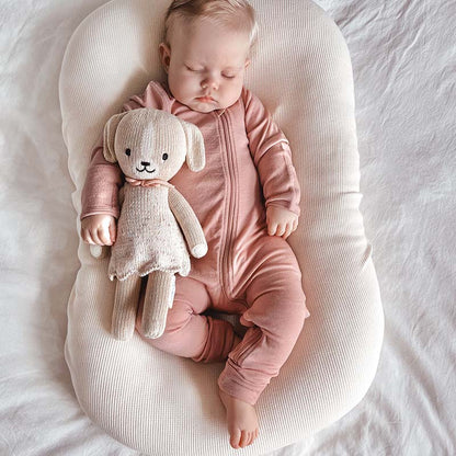 Basics Merino Wool Onesie Light Rose